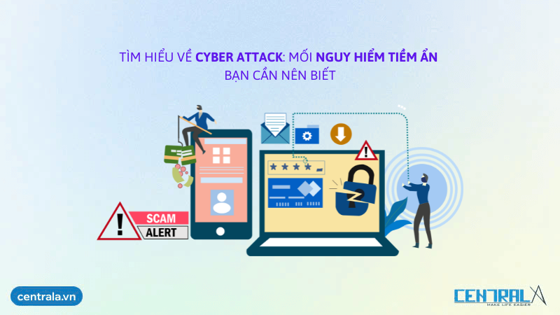 Tìm hiểu về Cyber Attack: Mối nguy hiểm tiềm ẩn bạn cần nên biết